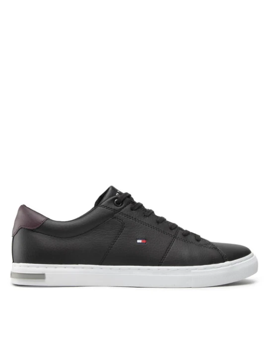 Zdjęcie produktu Tommy Hilfiger Sneakersy Essential Leather Detail Vulc FM0FM04047 Czarny