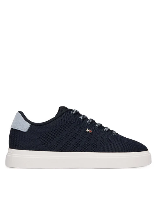 Zdjęcie produktu Tommy Hilfiger Sneakersy Knit Cupsole FW0FW09289 Granatowy