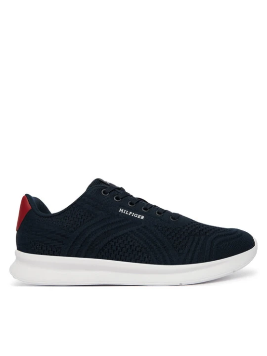 Zdjęcie produktu Tommy Hilfiger Sneakersy Lightweight Runner Mix FM0FM05755 Granatowy