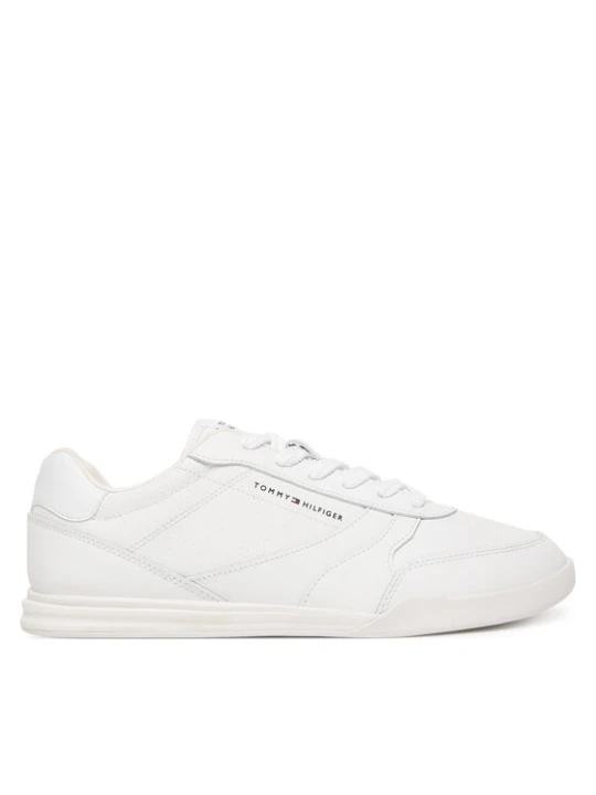 Zdjęcie produktu Tommy Hilfiger Sneakersy Lopro Cup Leather FM0FM05677 Biały