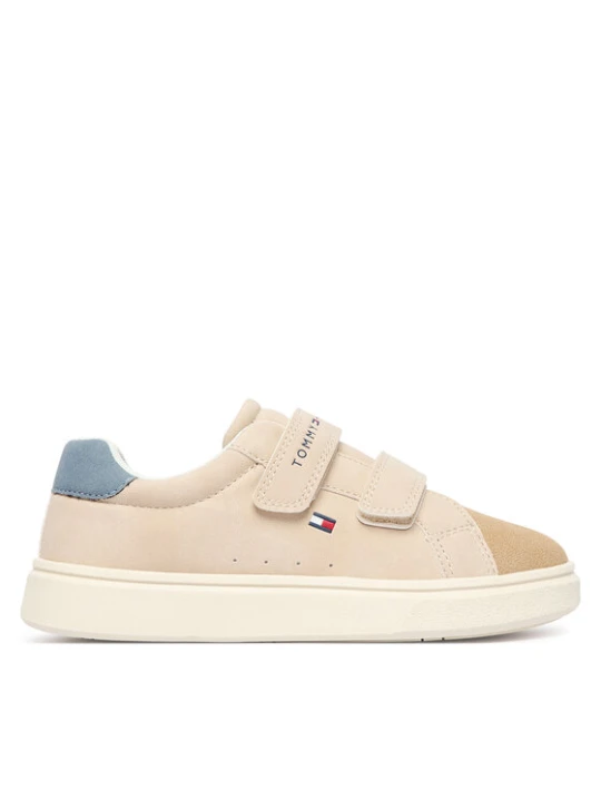 Zdjęcie produktu Tommy Hilfiger Sneakersy Low Cut Velcro Sneaker T1X9-35218-1959 S Beżowy