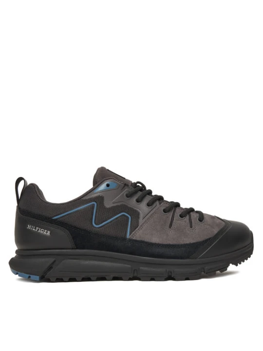 Zdjęcie produktu Tommy Hilfiger Sneakersy Outdoor Sneaker Tech Suede Wpm FM0FM05723 Szary