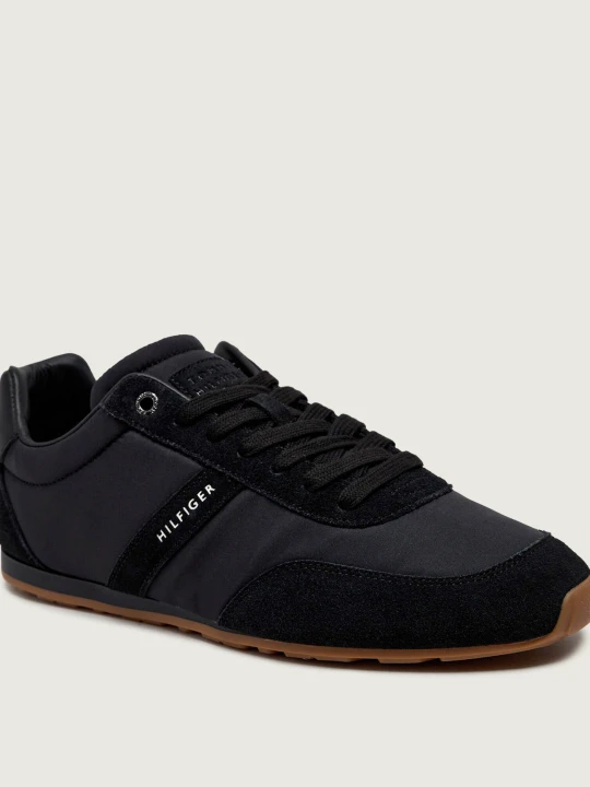 Zdjęcie produktu Tommy Hilfiger Sneakersy RUN ICON SUMMER MIX | zamsz czarny