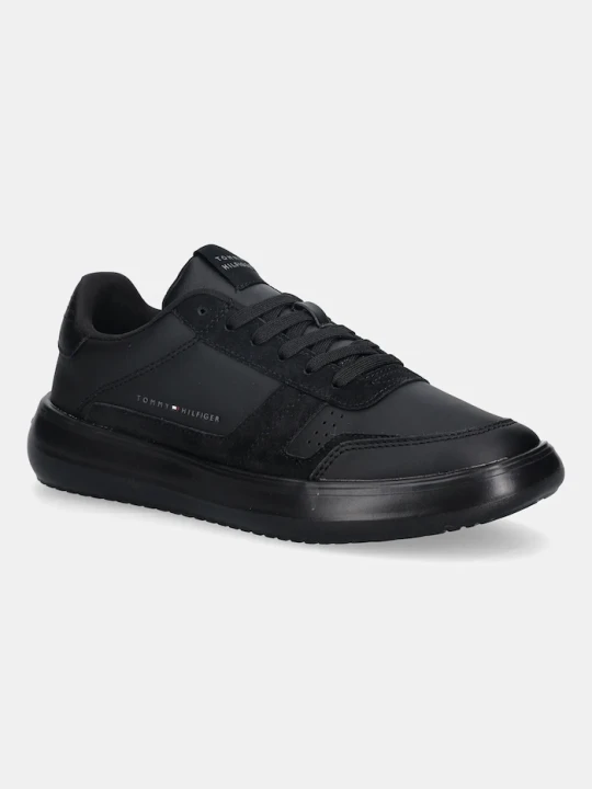 Zdjęcie produktu Tommy Hilfiger sneakersy skórzane MODERN LIGHTCUP LTH WL czarny