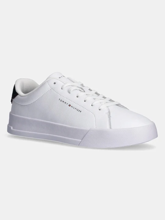 Zdjęcie produktu Tommy Hilfiger TH COURT LTH DETAIL ESS sneakersy męskie skórzane biały