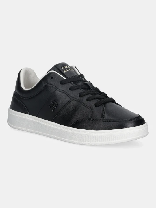 Zdjęcie produktu Tommy Hilfiger sneakersy skórzane TH HERITAGE COURT SNEAKER LTR czarny