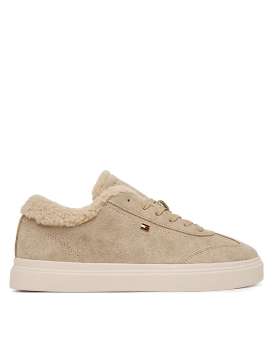 Zdjęcie produktu Tommy Hilfiger Sneakersy Th Chic Cupsole Wl FW0FW09597 Beżowy jasny