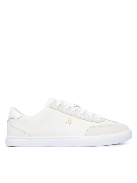 Zdjęcie produktu Tommy Hilfiger Sneakersy Th Chic Low Vulc FW0FW09391 Kremowy