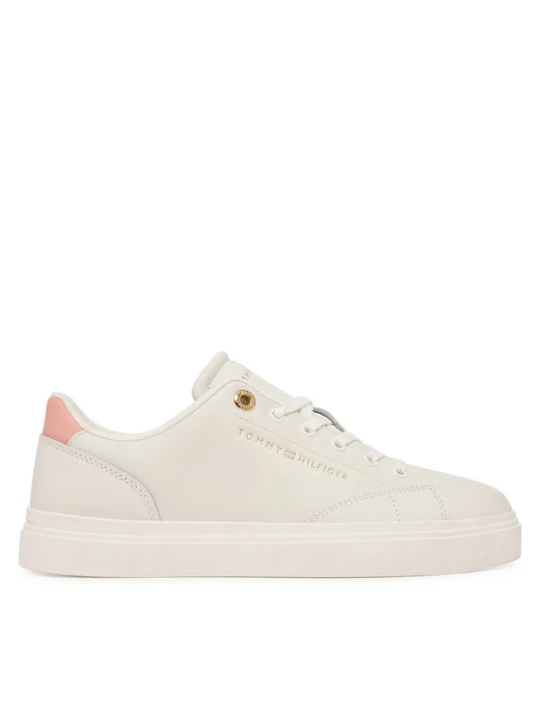 Zdjęcie produktu Tommy Hilfiger Sneakersy Th Chic Sneaker FW0FW09105 Kremowy