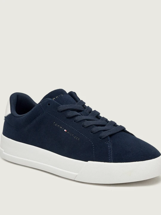 Zdjęcie produktu Tommy Hilfiger Sneakersy TH COURT CORE | zamsz granatowy