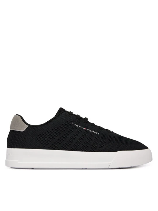 Zdjęcie produktu Tommy Hilfiger Sneakersy Th Court Knit FM0FM05823 Czarny