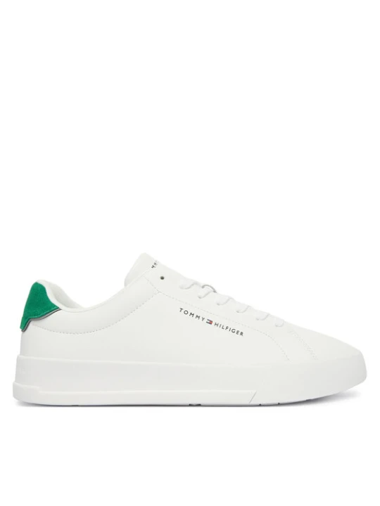 Zdjęcie produktu Tommy Hilfiger Sneakersy Th Court Lth Detail Ess FM0FM05367 Biały