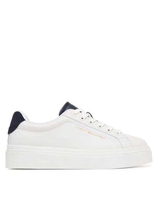 Zdjęcie produktu Tommy Hilfiger Sneakersy Th Feminine Platform Monogram FW0FW09594 Biały