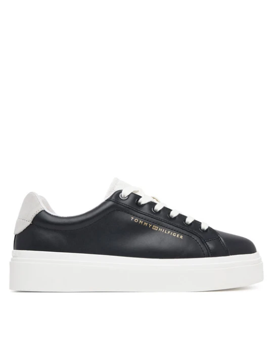 Zdjęcie produktu Tommy Hilfiger Sneakersy Th Feminine Platform Monogram FW0FW09594 Czarny