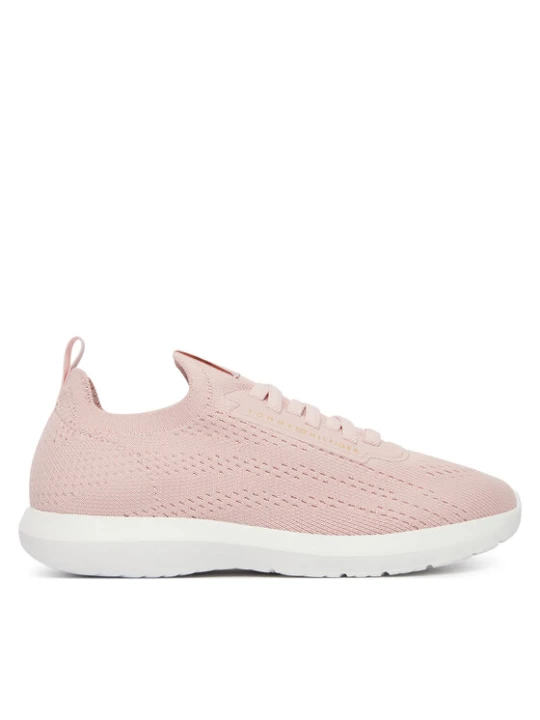 Zdjęcie produktu Tommy Hilfiger Sneakersy Th Knit Extralight Runner FW0FW09112 Beżowy jasny