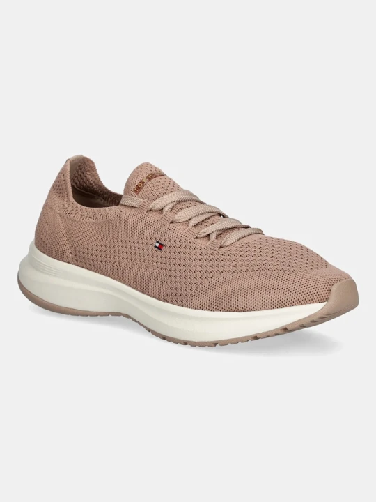 Zdjęcie produktu Tommy Hilfiger sneakersy TH KNIT RUNNER beżowy