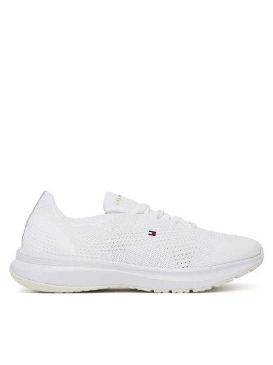 Zdjęcie produktu Tommy Hilfiger Sneakersy Th Knit Runner FW0FW08813 Biały