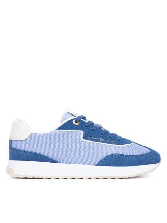 Zdjęcie produktu Tommy Hilfiger Sneakersy Th Retro Runner Mix FW0FW09410 Niebieski
