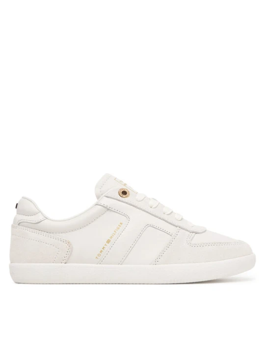 Zdjęcie produktu Tommy Hilfiger Sneakersy Th Tribeca Sneaker Premium FW0FW09483 Kremowy