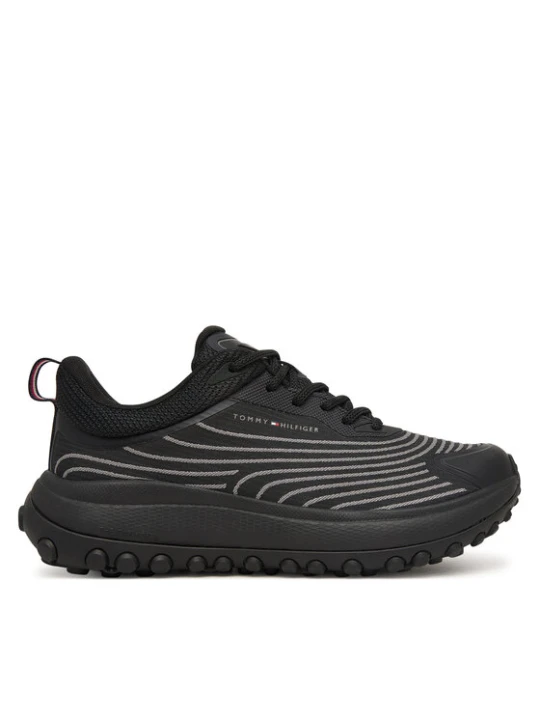 Zdjęcie produktu Tommy Hilfiger Sneakersy The Canyon X Knit FW0FW09674 Czarny