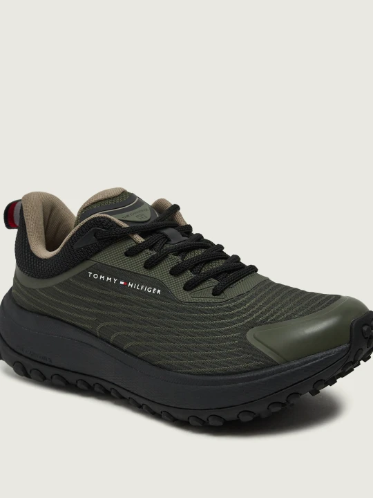 Zdjęcie produktu Tommy Hilfiger Sneakersy The Canyon X M Knit oliwkowy