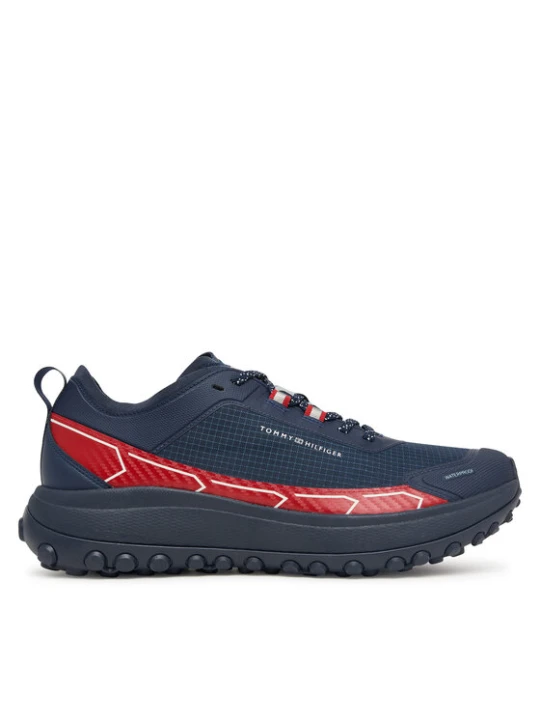 Zdjęcie produktu Tommy Hilfiger Sneakersy The Canyon X M Mix Runner Wpm FM0FM06066 Granatowy