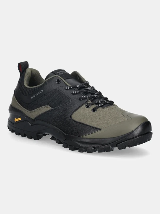 Zdjęcie produktu Tommy Hilfiger sneakersy VIBRAM LOW RUNNER TECH zielony