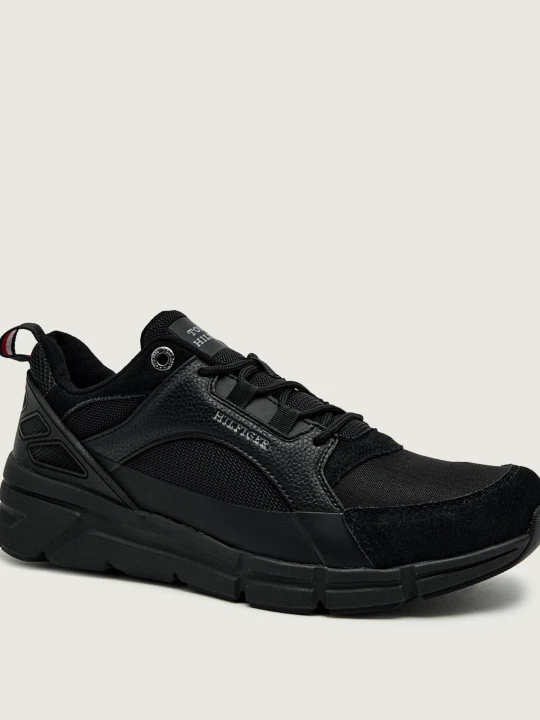 Zdjęcie produktu Tommy Hilfiger Sneakersy | z dodatkiem skóry czarny