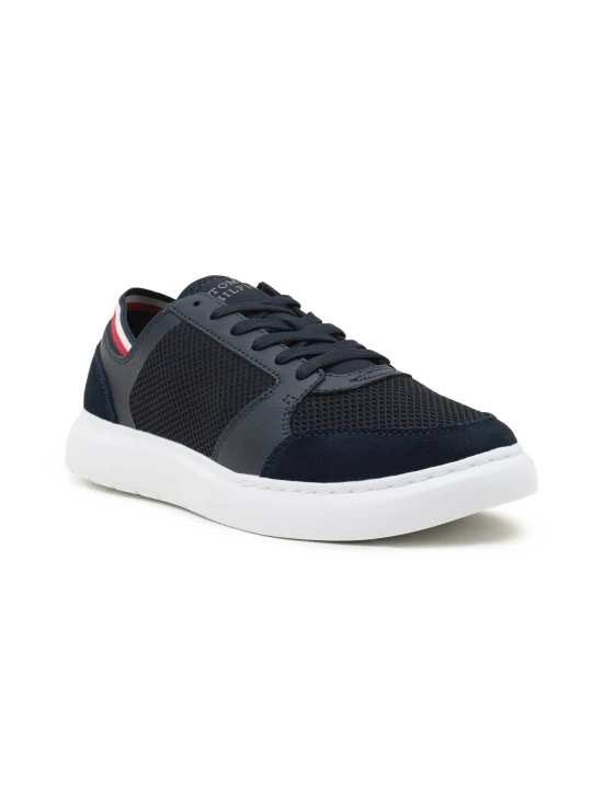 Zdjęcie produktu Tommy Hilfiger Sneakersy | z dodatkiem skóry granatowy