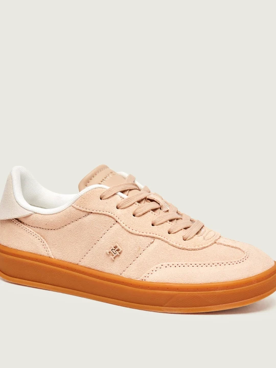 Zdjęcie produktu Tommy Hilfiger Sneakersy | zamsz beżowy