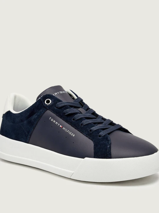 Zdjęcie produktu Tommy Hilfiger Sneakersy | zamsz granatowy