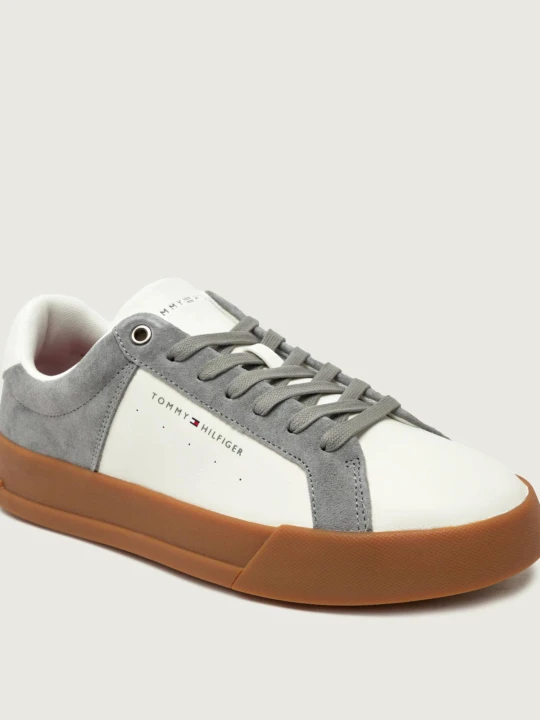 Zdjęcie produktu Tommy Hilfiger Sneakersy | zamsz szary