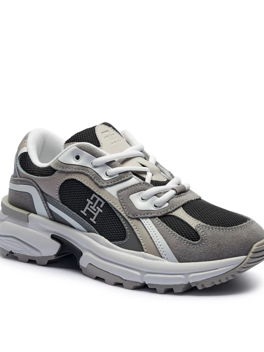 Zdjęcie produktu Tommy Hilfiger Sneakersy | zamsz szary