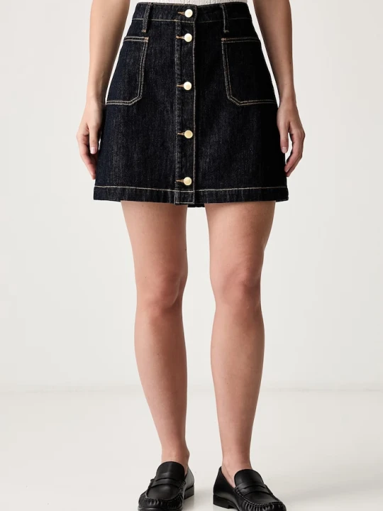 Zdjęcie produktu Tommy Hilfiger spódnica jeansowa granatowy