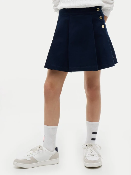 Zdjęcie produktu Tommy Hilfiger Spódnica KG0KG09436 Granatowy Regular Fit