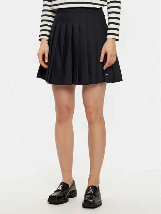Zdjęcie produktu Tommy Hilfiger Spódnica plisowana WW0WW43626 Granatowy Regular Fit