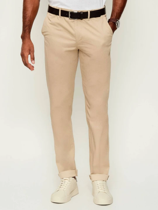 Zdjęcie produktu Tommy Hilfiger Spodnie chino Bleecker | Slim Fit beżowy