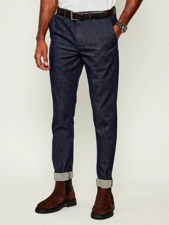 Zdjęcie produktu Tommy Hilfiger Spodnie chino Bleecker | Slim Fit granatowy