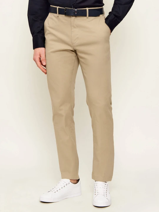 Zdjęcie produktu Tommy Hilfiger Spodnie chino CORE BLEECKER 1985 | Slim Fit beżowy