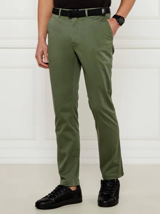 Zdjęcie produktu Tommy Hilfiger Spodnie chino Denton | Regular Fit zielony
