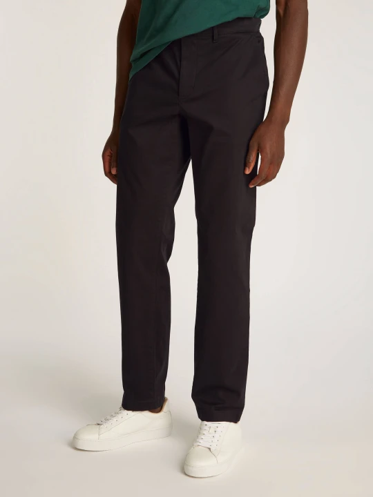 Zdjęcie produktu Tommy Hilfiger Spodnie chino Denton | Regular Fit czarny