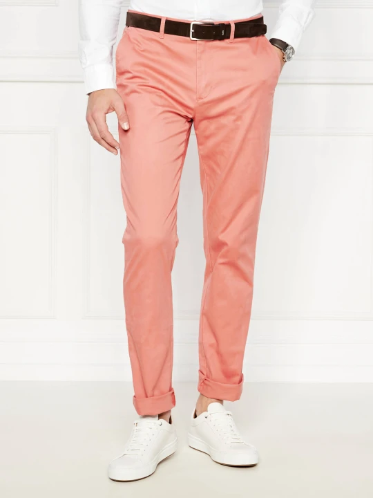 Zdjęcie produktu Tommy Hilfiger Spodnie chino DENTON | Regular Fit łososiowy