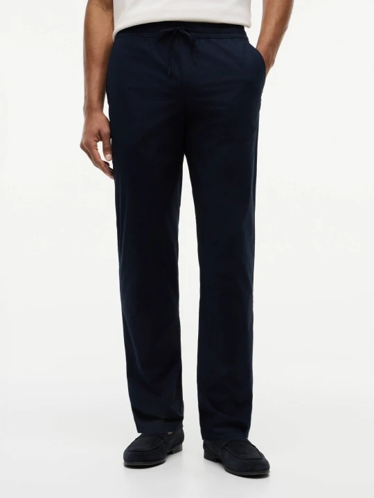 Zdjęcie produktu Tommy Hilfiger Spodnie chino DENTON | Slim Fit granatowy