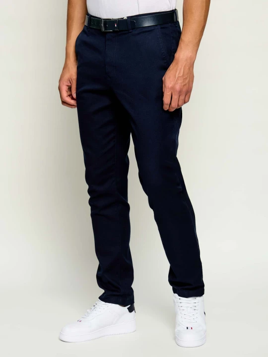 Zdjęcie produktu Tommy Hilfiger Spodnie chino Denton | Slim Fit granatowy