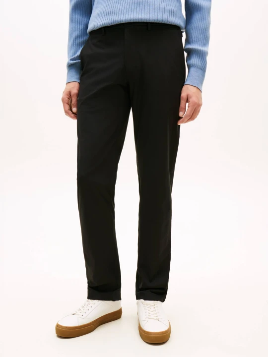 Zdjęcie produktu Tommy Hilfiger Spodnie chino Denton | Straight fit czarny