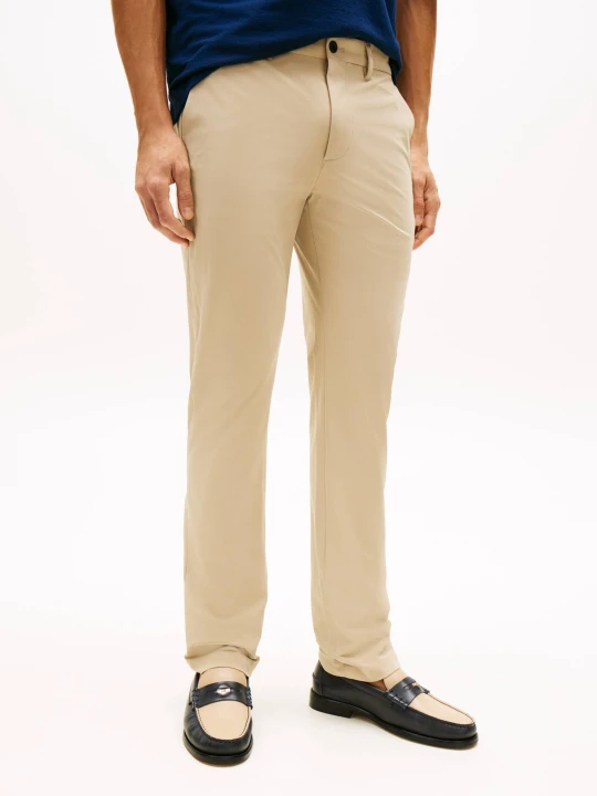 Zdjęcie produktu Tommy Hilfiger Spodnie chino Denton | Straight fit beżowy