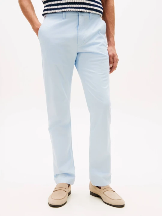 Zdjęcie produktu Tommy Hilfiger Spodnie chino Denton TH x F.C. Liverpool | Straight fit błękitny
