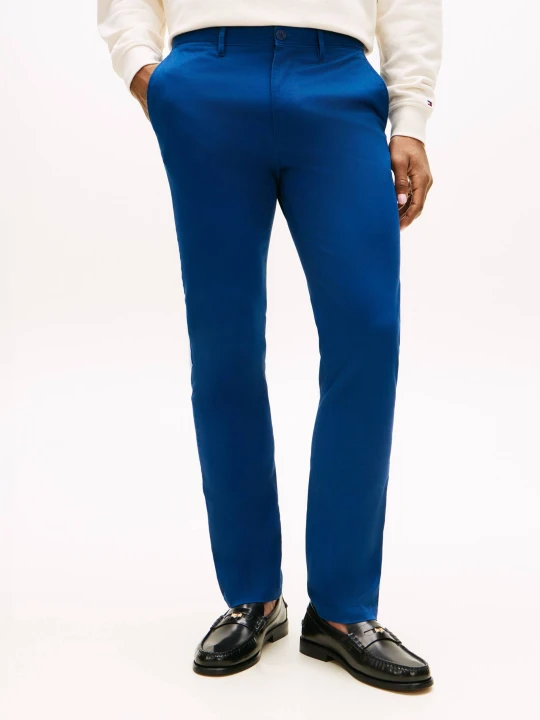 Zdjęcie produktu Tommy Hilfiger Spodnie chino Denton TH x F.C. Liverpool | Straight fit granatowy