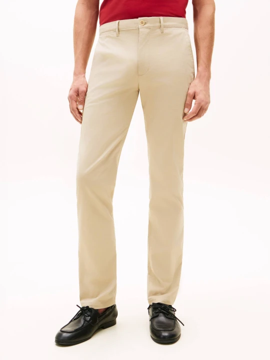 Zdjęcie produktu Tommy Hilfiger Spodnie chino Denton TH x F.C. Liverpool | Straight fit beżowy