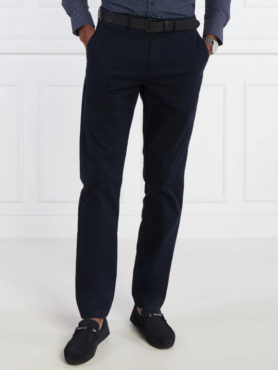 Zdjęcie produktu Tommy Hilfiger Spodnie chino HARLEM ESSENTIAL TWILL | Regular Fit granatowy